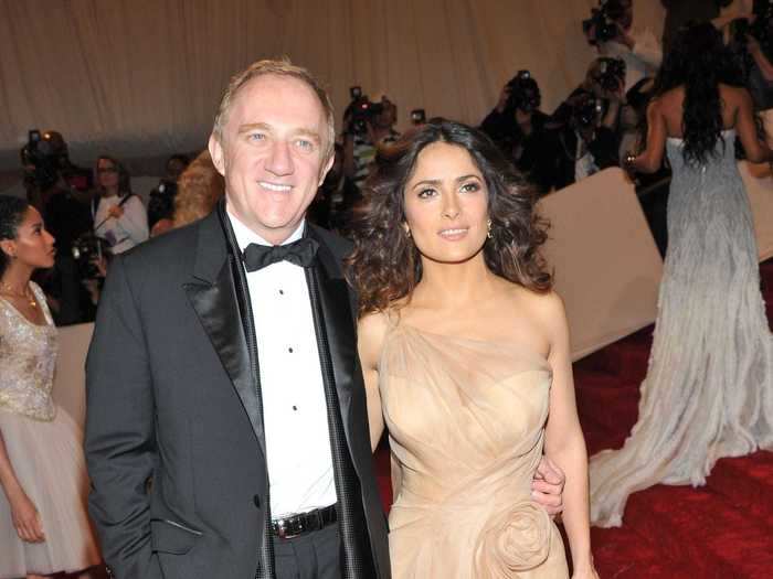 Also that year, Salma Hayek got to join her husband, François-Henri Pinault, as an honorary chair.