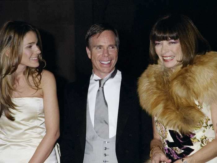 Anna Wintour, Tommy Hilfiger, and Estée Lauder