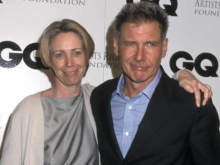 Harrison Ford and Melissa Mathison separated in 2000 after 17 years together.