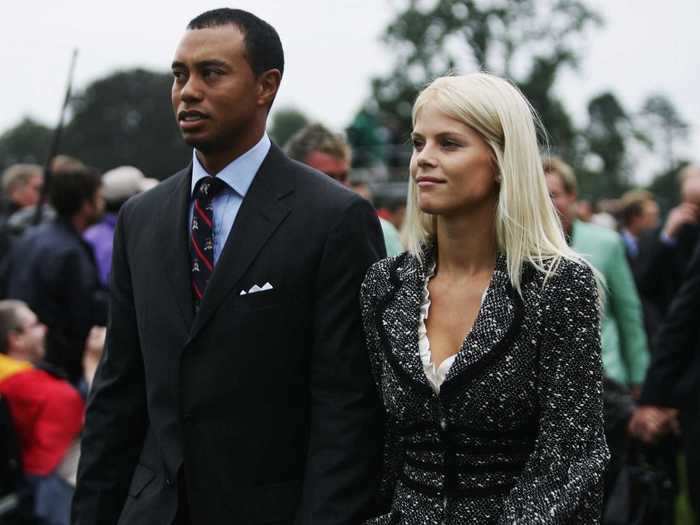 Tiger Woods and Elin Nordegren announced their divorce in 2010 after being married for six years.