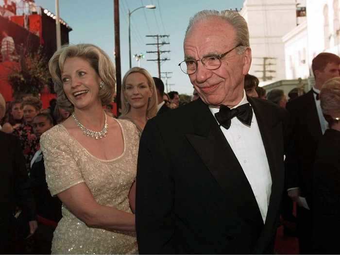 Rupert Murdoch and Anna Torv split after 32 years of marriage in 1999 and Murdoch remarried 17 days later.