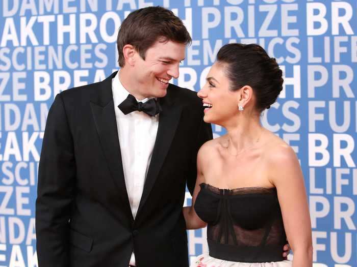 July 4, 2015: Kutcher and Kunis got married.