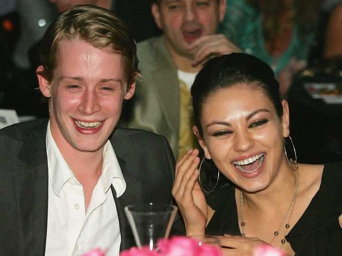 January 2011: Kunis and then-boyfriend Macaulay Culkin split up.