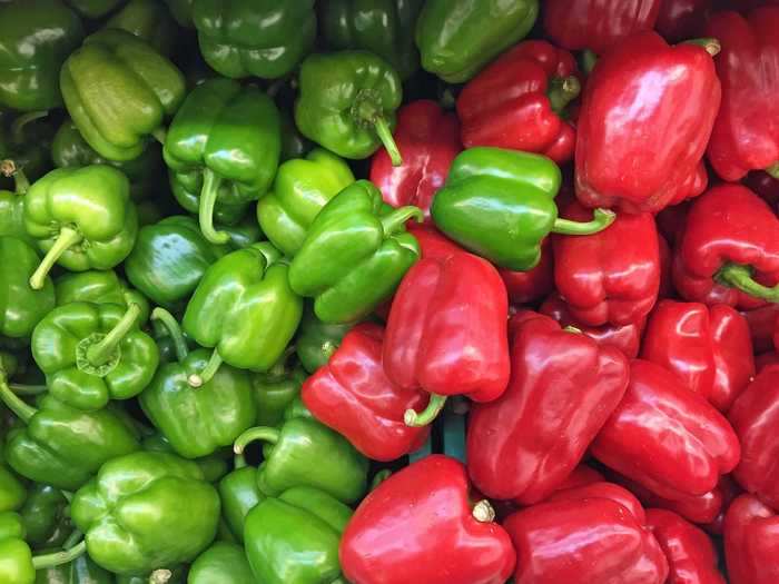 Chopped bell peppers also add a delicious crunch and sweetness.