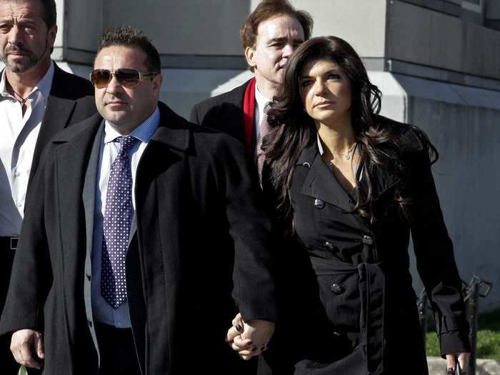 Teresa and Joe Giudice from "The Real Housewives of New Jersey" were both jailed for fraud.