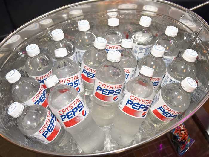 Crystal Pepsi - basically just clear Pepsi - has made multiple comebacks since its original demise in 1993.