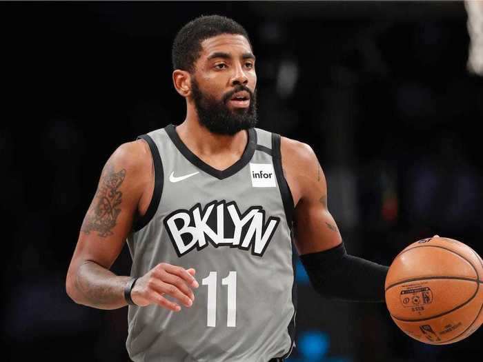 7. Kyrie Irving, G