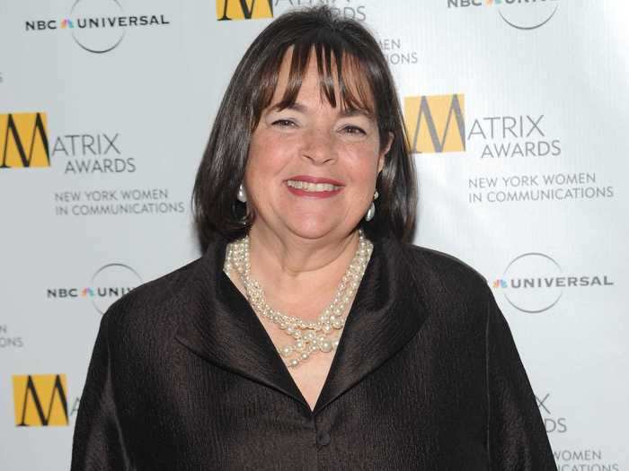 Ina Garten combines orange juice and bananas in her smoothie recipe.