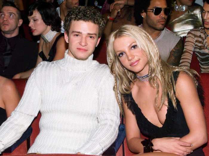 Justin Timberlake and Britney Spears became the ultimate pop power couple when they began dating in 1998.