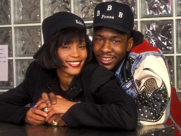 Whitney Houston and Bobby Brown had a volatile relationship after meeting in 1989.