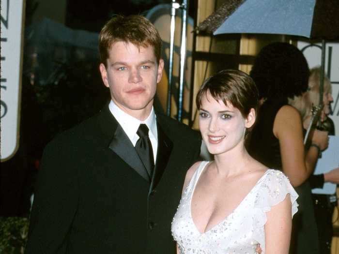 Winona Ryder and Matt Damon were introduced by Gwyneth Paltrow while she was dating Affleck.