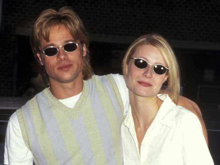 Gwyneth Paltrow and Brad Pitt looked and dressed eerily similar while they were dating.