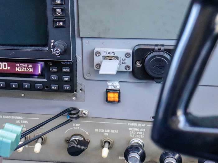 A simple press of a button engaged the autopilot and the self-flying tech, allowing for the aircraft to receive commands from mission control.