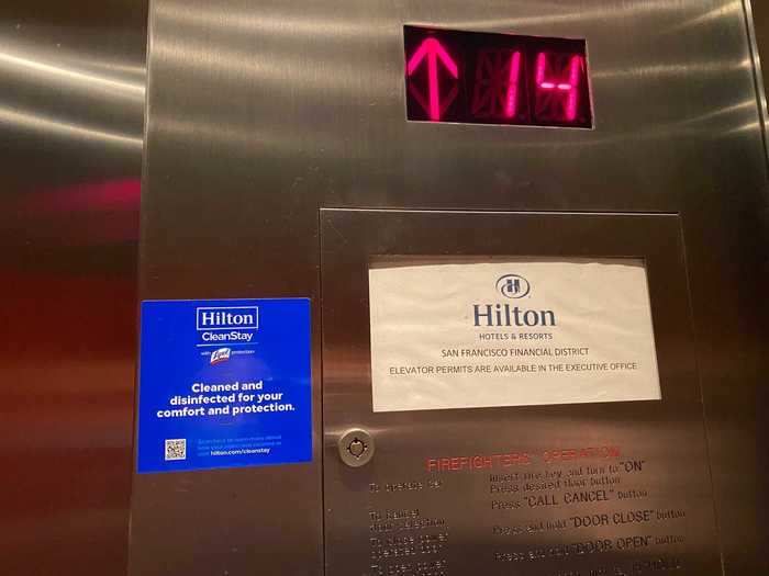 And more reminders about what Hilton is doing to keep its hotels clean.