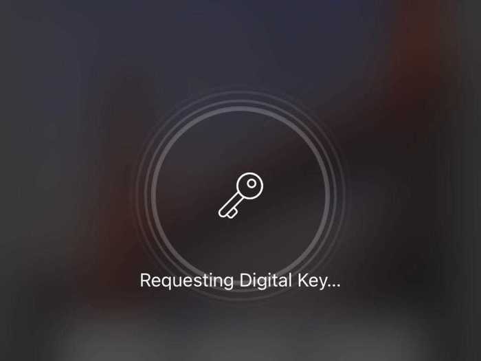 After I completed the check-in, which took two minutes from when I opened the app, it sent off my information to the hotel to request the digital key.