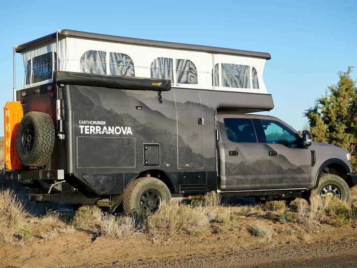 Not interested in a Ford pickup camper? The Terranova will also be available on Dodge and Chevrolet trucks in 2022.