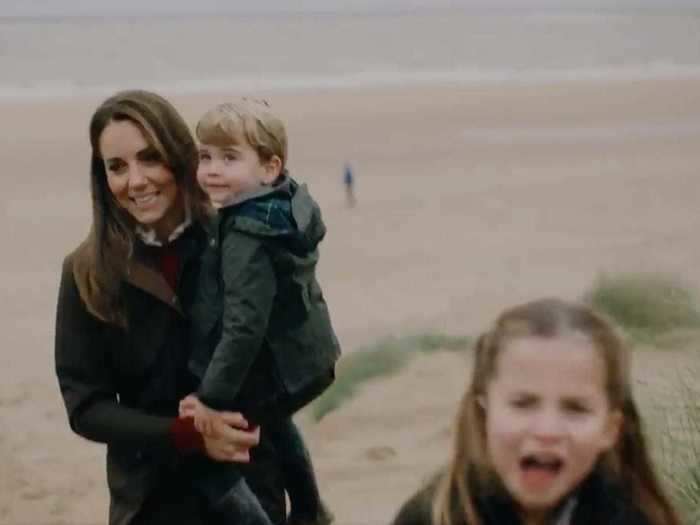 As part of their 10th wedding anniversary, William and Middleton released a new video of them having fun on the beach with their three children.