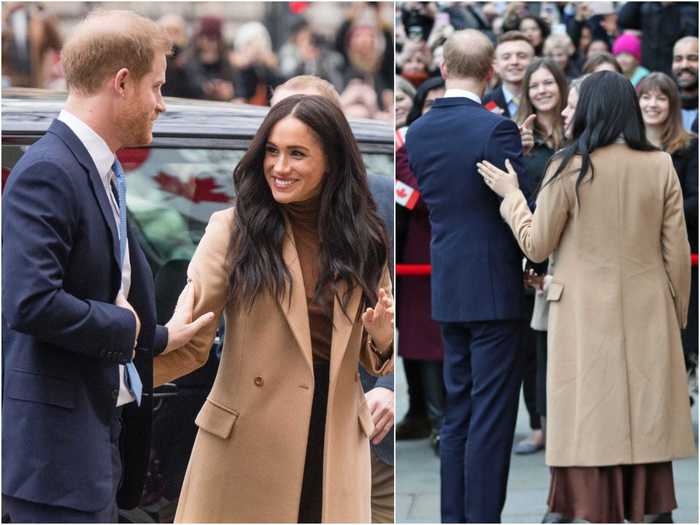 Back in 2020 when Harry and Markle were still working royals, their public displays of affection and informality made them immensely popular.