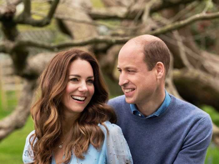 Prince William and Kate Middleton also enlisted a celebrity photographer, Chris Floyd, for informal photos marking their 10th wedding anniversary in April.