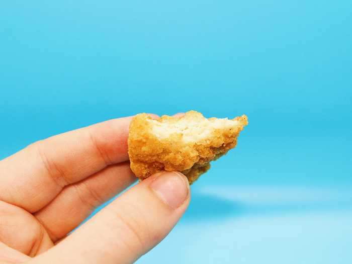 The chicken McNuggets from McDonald