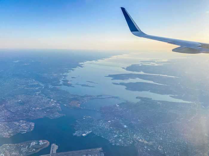 The rest of the flight continued smoothly, and soon enough, it was time to land in New York.