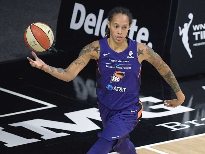 4. (Tie) Brittney Griner - 7/1 odds