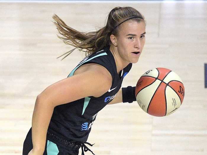 14. (Tie) Sabrina Ionescu - 30/1 odds