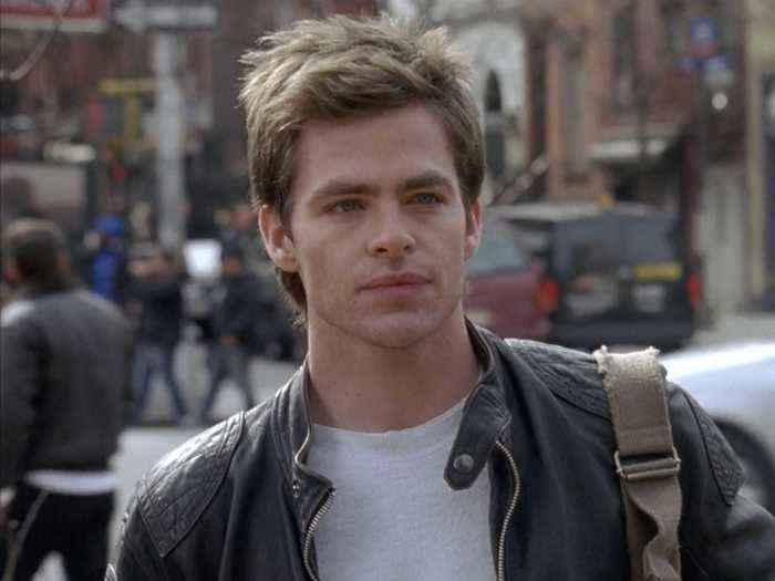 Chris Pine played Jake Hardin, an unlucky guy who swapped fortunes with Ashley after kissing her at a masquerade ball.