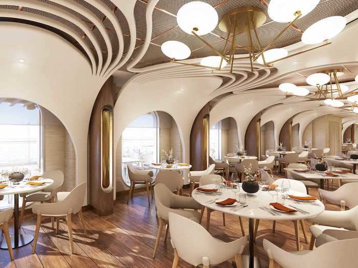 Onda by Scarpetta - which will serve up modern Italian meals - is also available on the Norwegian Encore and Spirit ships.