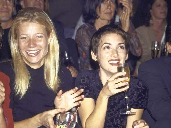 Gwyneth Paltrow and Winona Ryder reportedly had a falling out over "Shakespeare in Love."