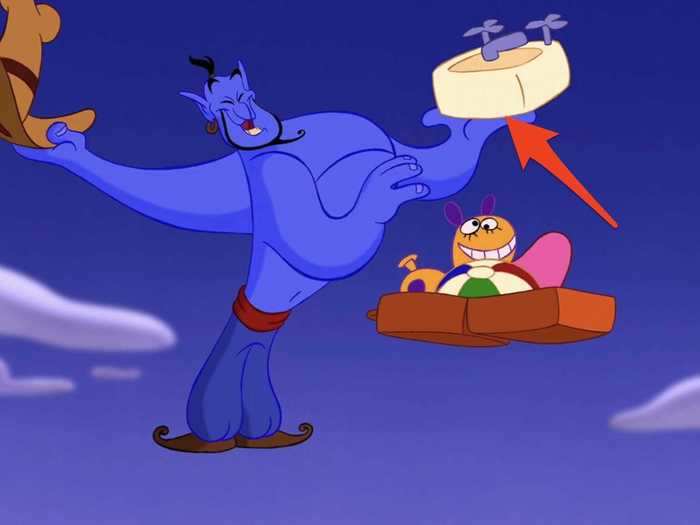 Genie packs a kitchen sink in his suitcase.