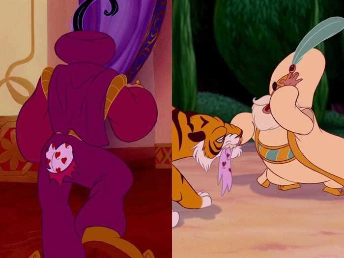 Rajah ends up with a piece of one of Jasmine