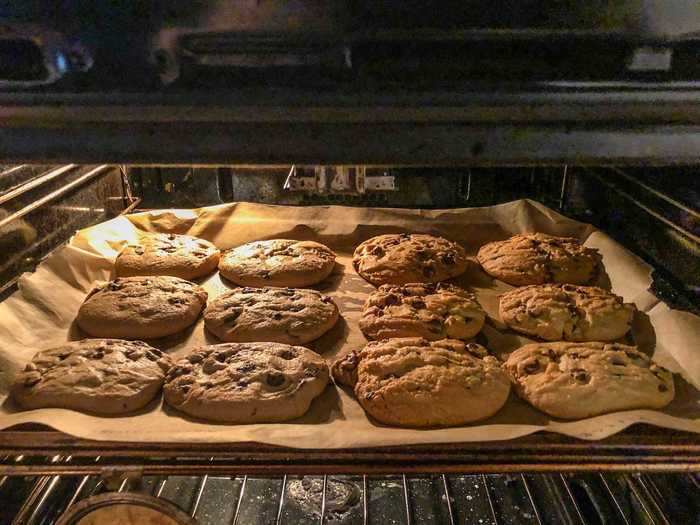 Both dough packages displayed similar cooking instructions.