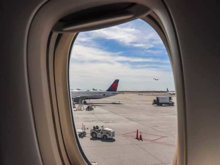 Multiple announcements were made during boarding to remind flyers of the federal mask rules.