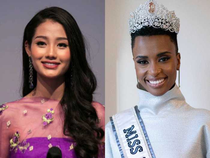 Miss Universe 2019 had the first openly lesbian contestant, Swe Zin Htet of Myanmar, and the first Black winner since 2011, Zozibini Tunzi of South Africa.