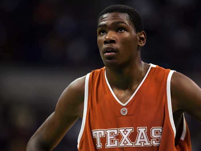 Ten years later, the NBA banned high-school players from the draft and players like Greg Oden and Kevin Durant had to go to college for one year.