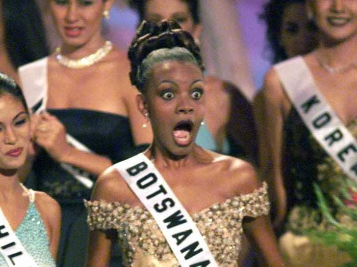 1999: Miss Botswana, Mpule Kwelagobe