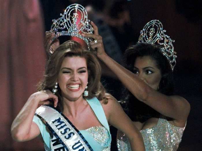 1996: Miss Venezuela, Alicia Machado