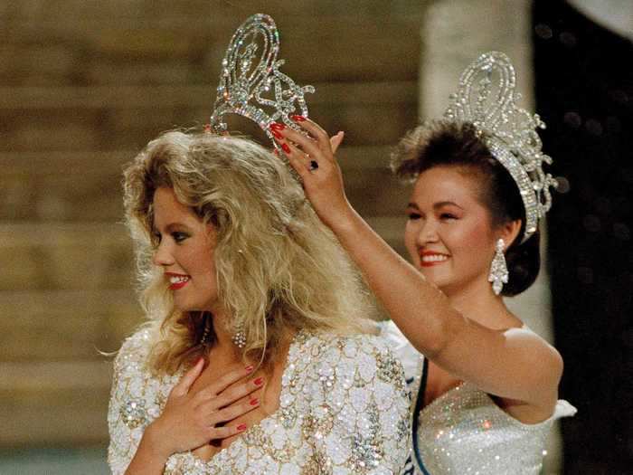 1989: Miss Netherlands, Angela Visser