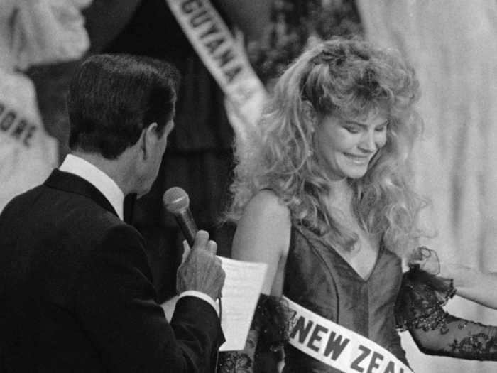 1983: Miss New Zealand, Lorraine Downes