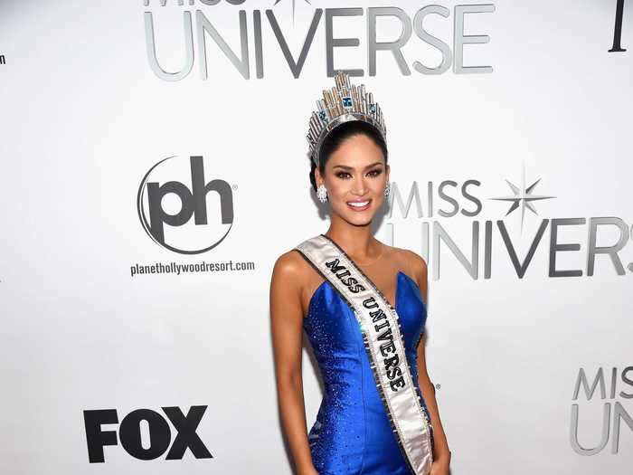 Pia Wurtzbach was the third woman from the Philippines to win the Miss Universe title in 2015.