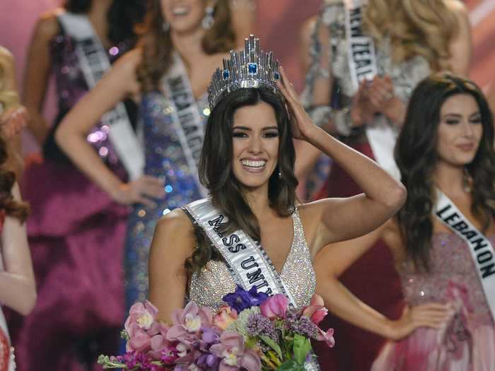 Paulina Vega won the title of Miss Universe in 2014.