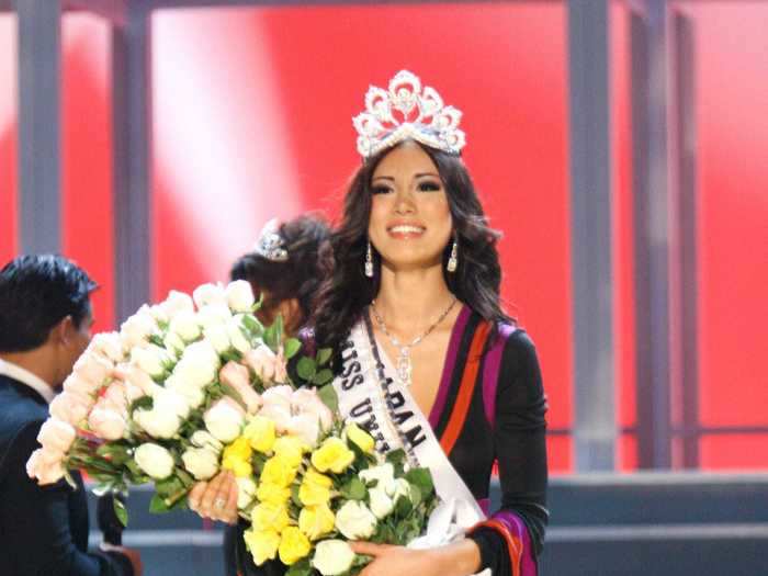 Riyo Mori was the second Japanese woman to be crowned Miss Universe in 2007.