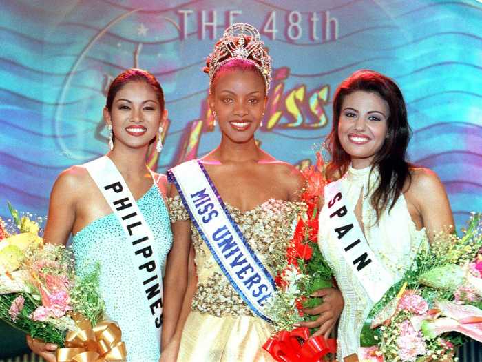 Mpule Kwelagobe, who was crowned in 1999, was the first-ever Miss Universe winner from Botswana.