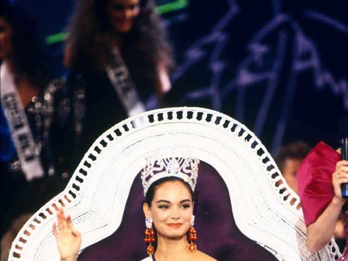 Lupita Jones was the first Mexican woman to win the title of Miss Universe in 1991.