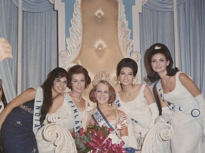 Margreta Arvidsson was the second Swedish woman to win the Miss Universe crown in 1966.