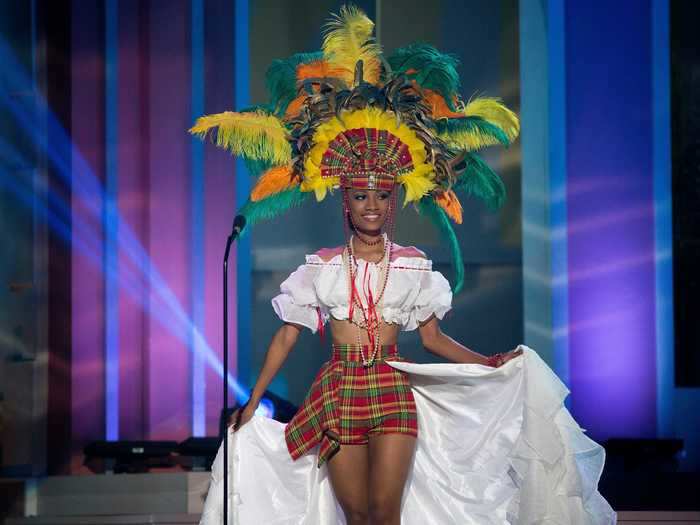 Miss St. Lucia Universe 2014 Roxanne Didier-Nicholas