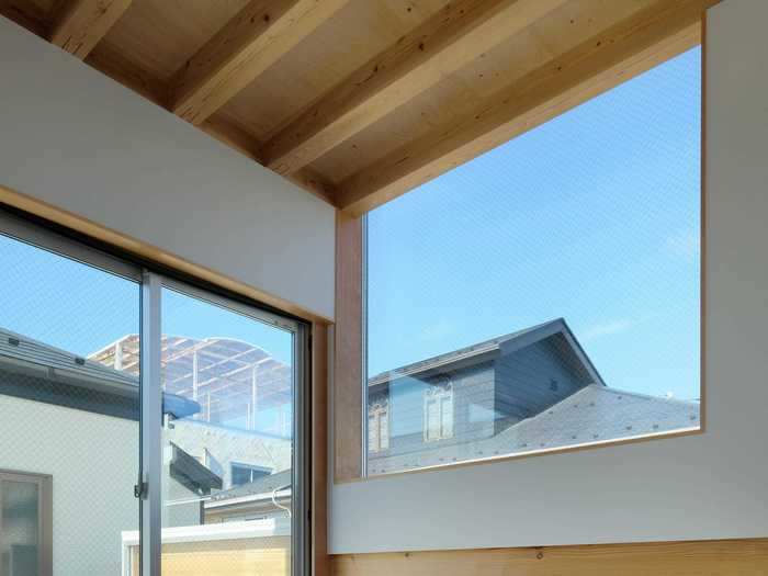 House Tokyo has large windows that make the tiny home feel spacious.