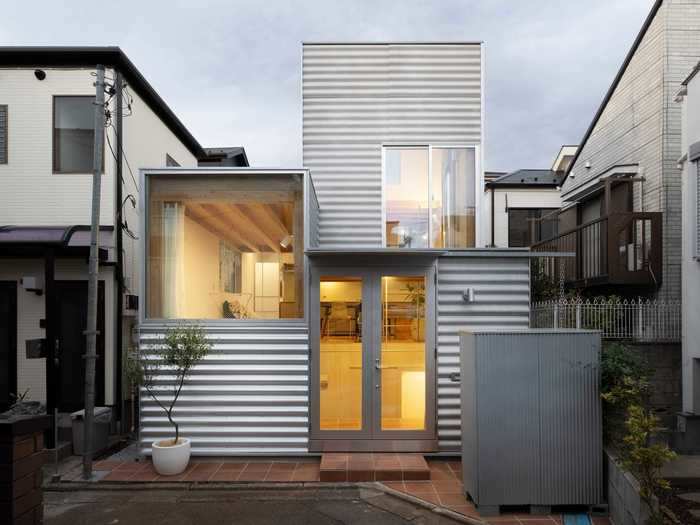 Japanese architecture firm UNEMORI ARCHITECTS designed "House Tokyo," a tiny home in a densely populated neighborhood in central Tokyo.