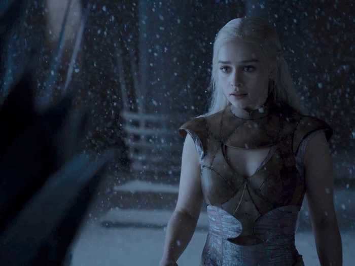 This was the first time her life Daenerys ever saw the Iron Throne. But it wasn